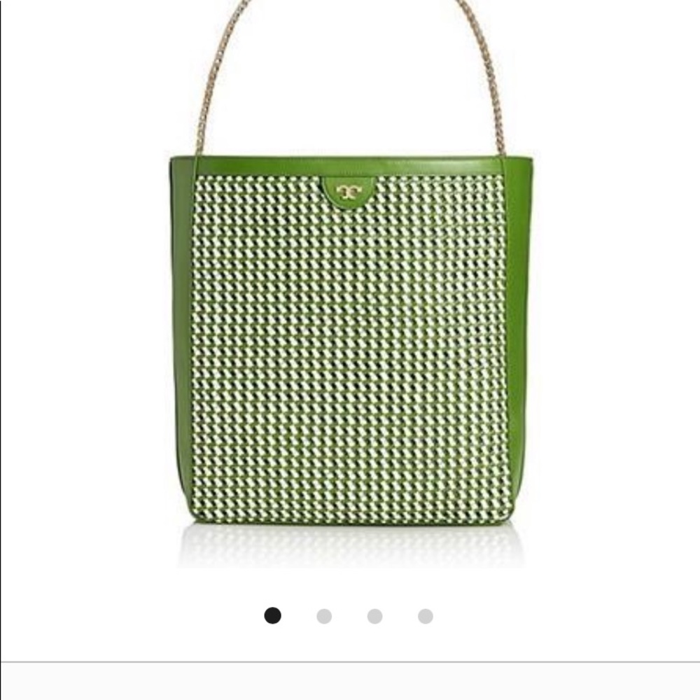 Tory Burch Erica Shoulder Bag green